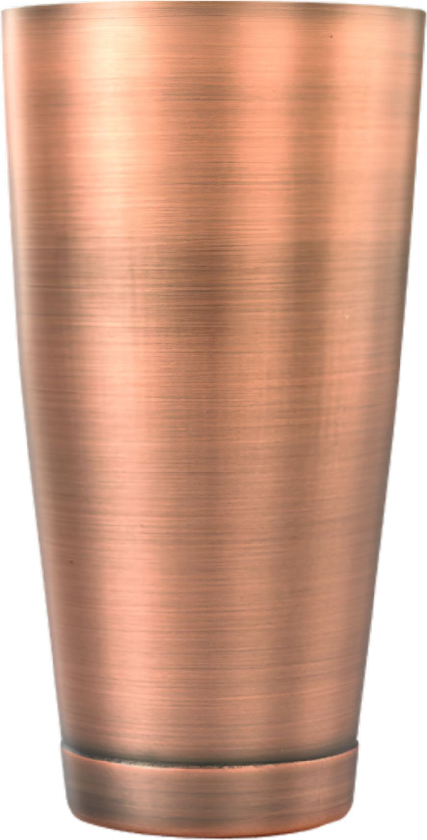 Barfly - 28 Oz Stainless Steel Antique Copper Plated Full Size Cocktail Shaker/Tin - M37008ACP