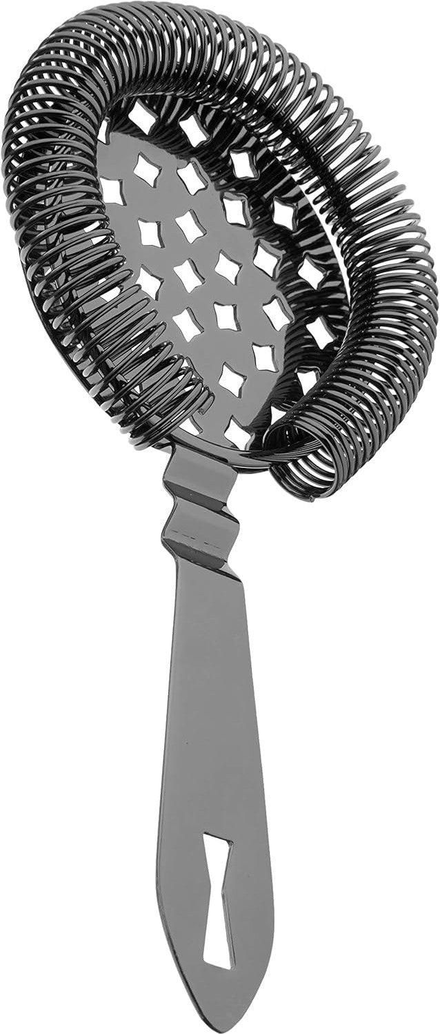 Barfly - Black Classic Hawthorne Spring Bar Strainer - M37037BK