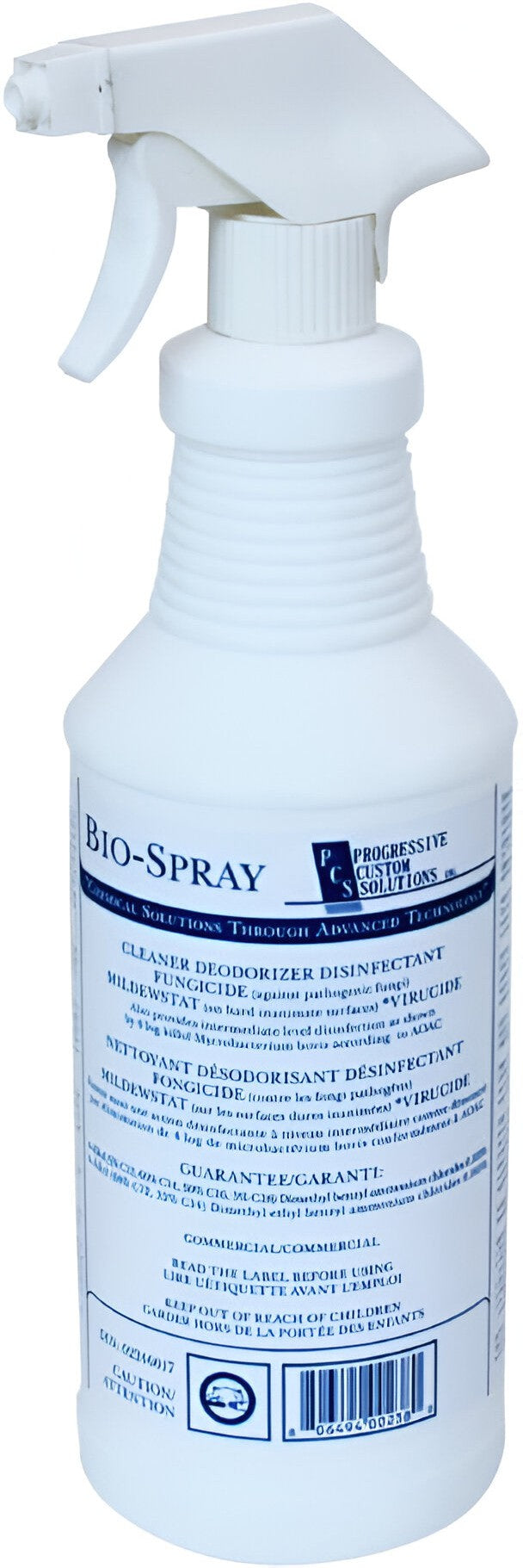 Bio Organic Solutions - 1 Lilter, BioSpray Cleaner/Disinfectant RTU, Pack of 12 - 215165