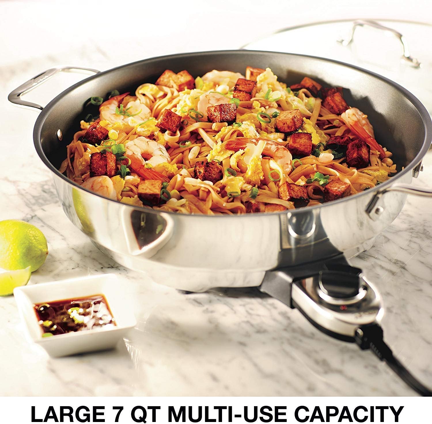 All-Clad - 7 QT Electric Skillet - SK492D50