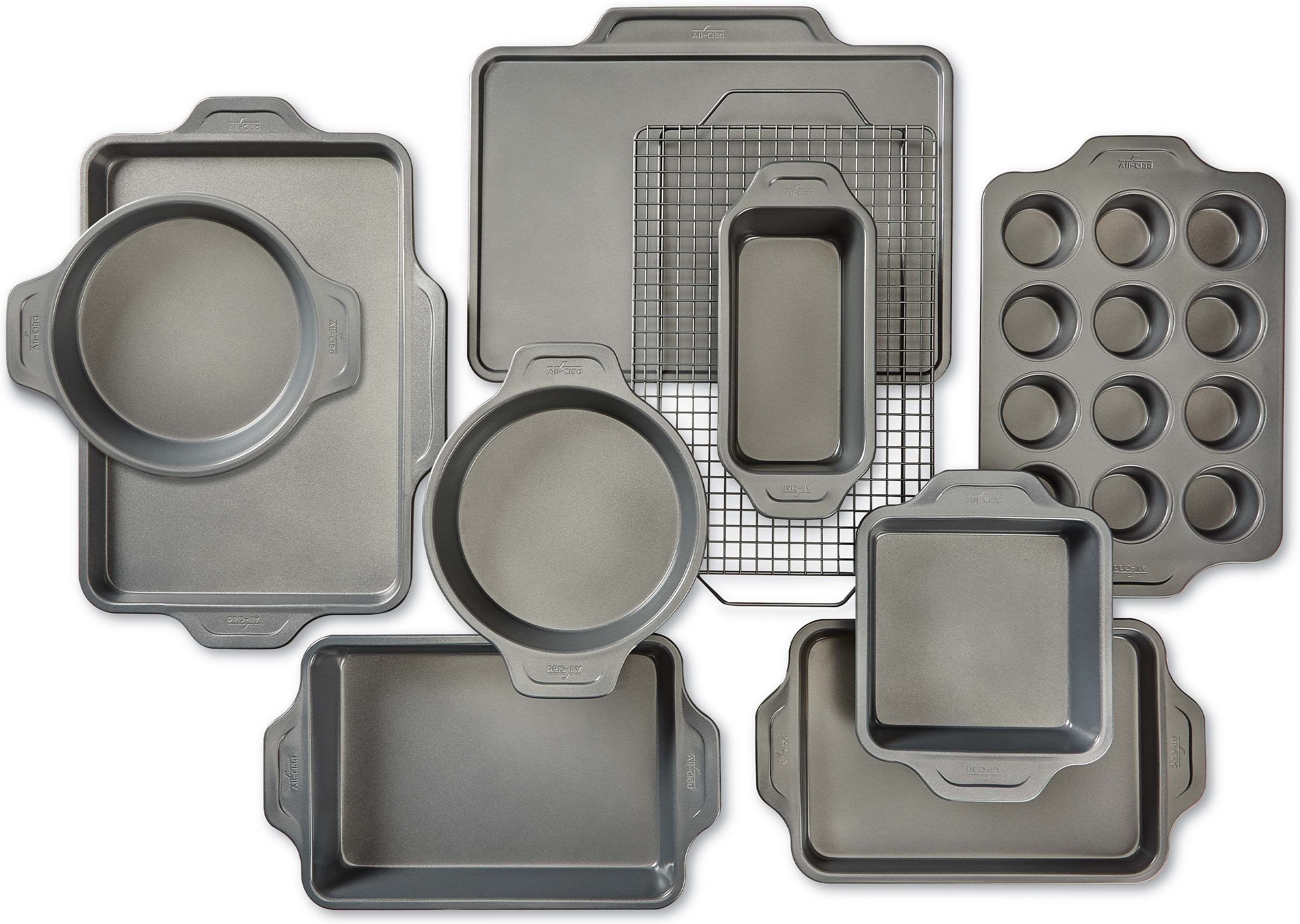 All-Clad - Pro-Release Non-Stick 10 PC Bakeware Set - J257SA64