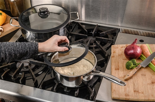 Black Cube Stainless - 7.5 QT Stock Pot With Lid - BCSS528