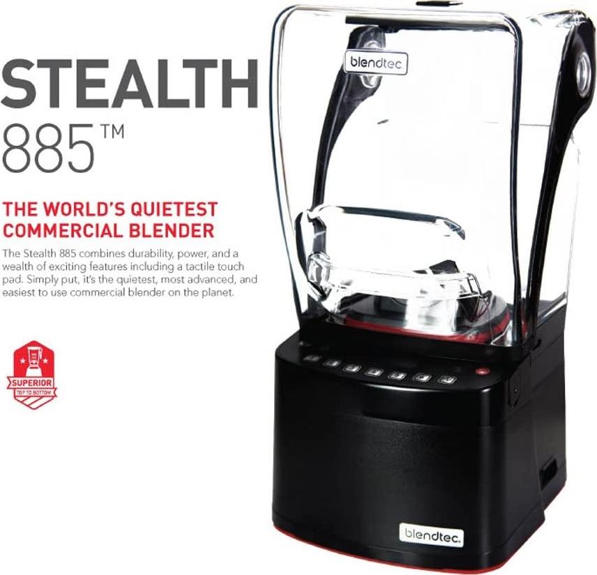 BlendTec - Stealth 885X Blender - S885XC2901-B1GB1D