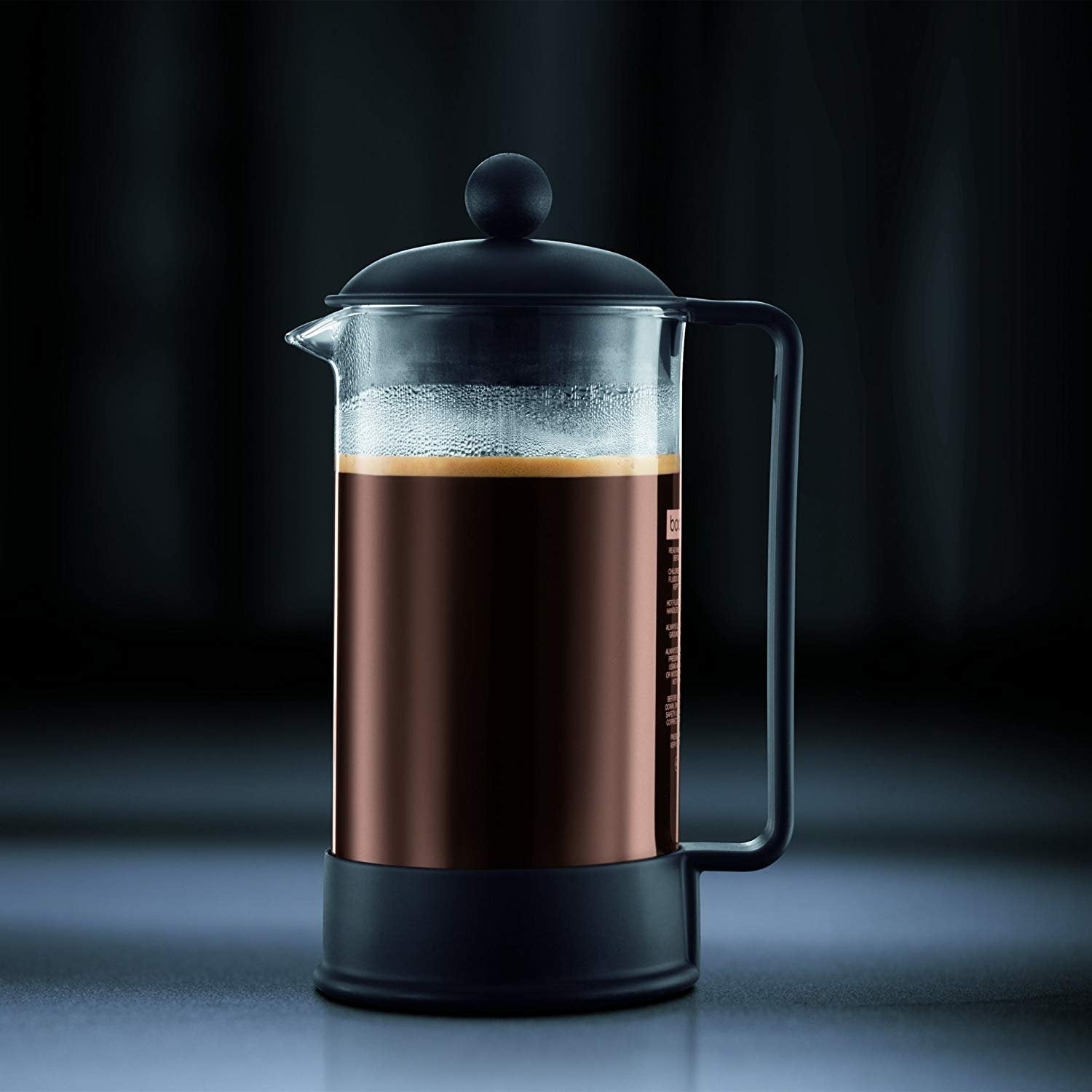 Bodum - Brazil 12 oz French Press Coffee Maker Black - 1543-01US