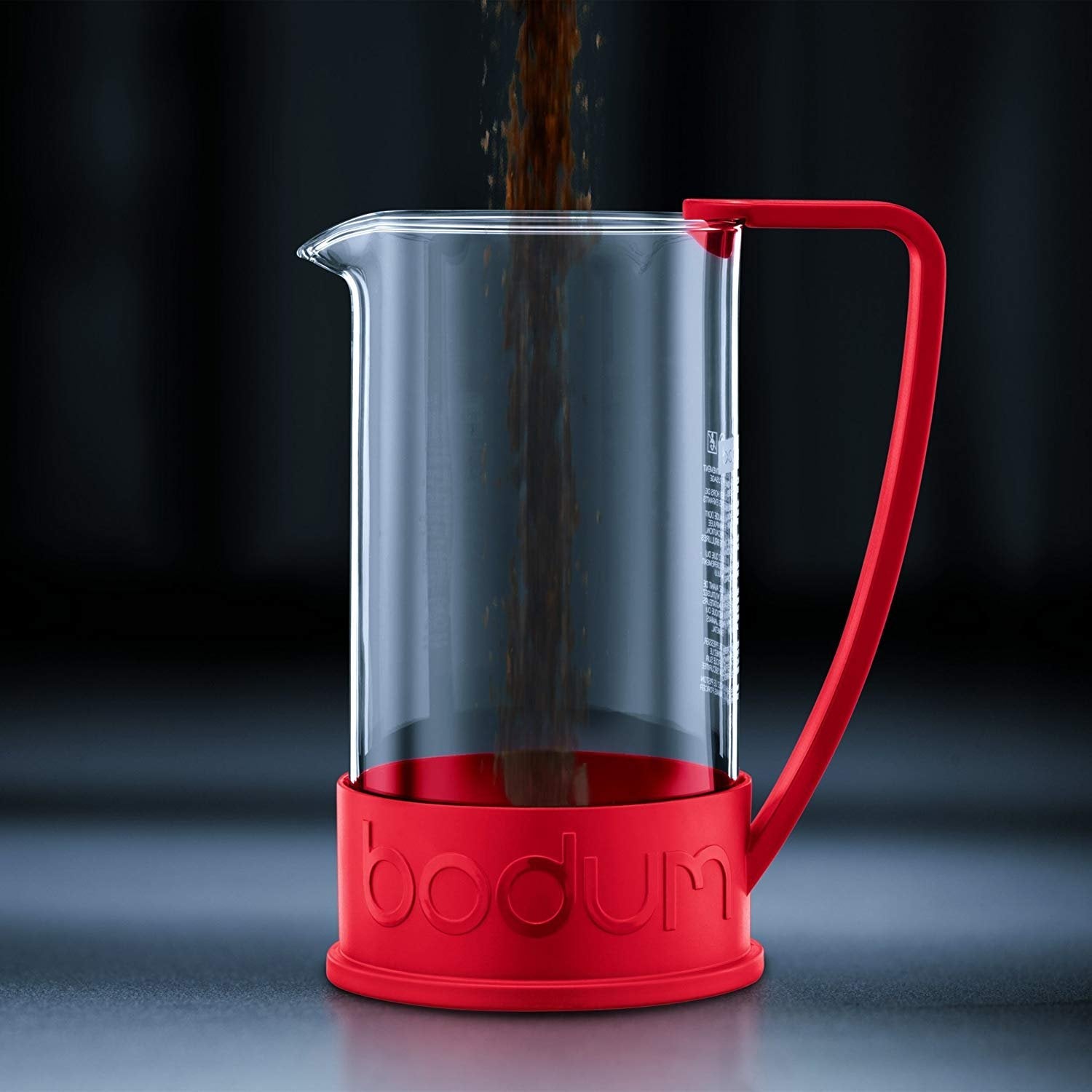 Bodum - Brazil 12 oz French Press Coffee Maker Red - 10948-294BUS