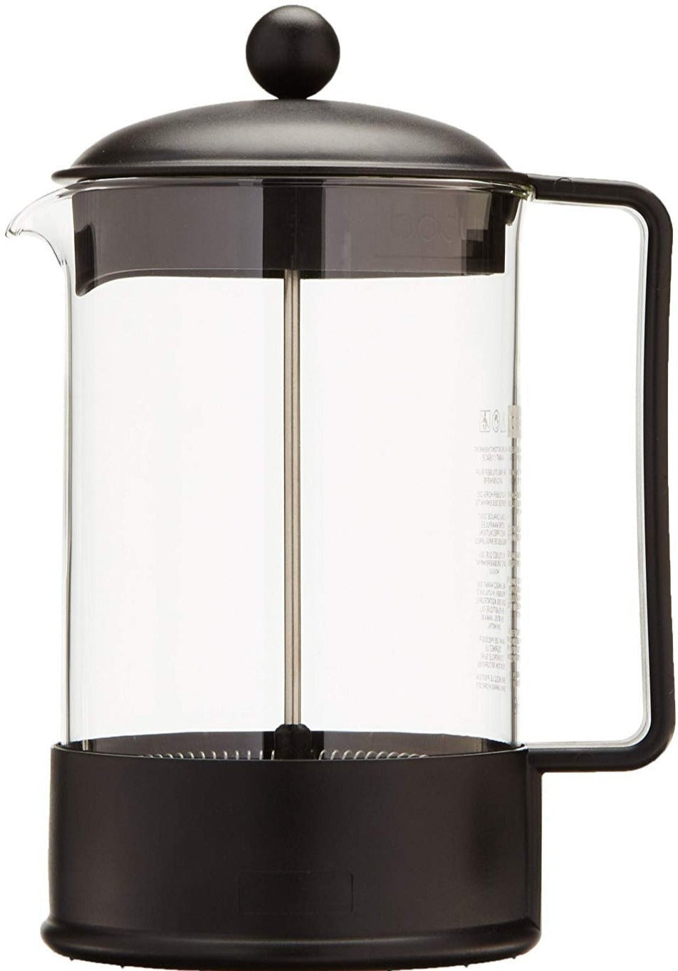 Bodum - Brazil 51 oz French Press Coffee Maker Black - 1552-01US