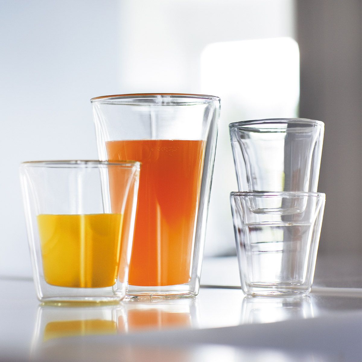 Bodum - Canteen 13.5 oz Glass Double Wall Set of 6 - 10110-10-12