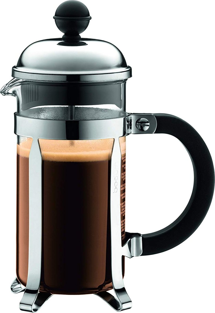 Bodum - Chambord 12 oz French Press Coffee Maker Chrome - 1923-16US4