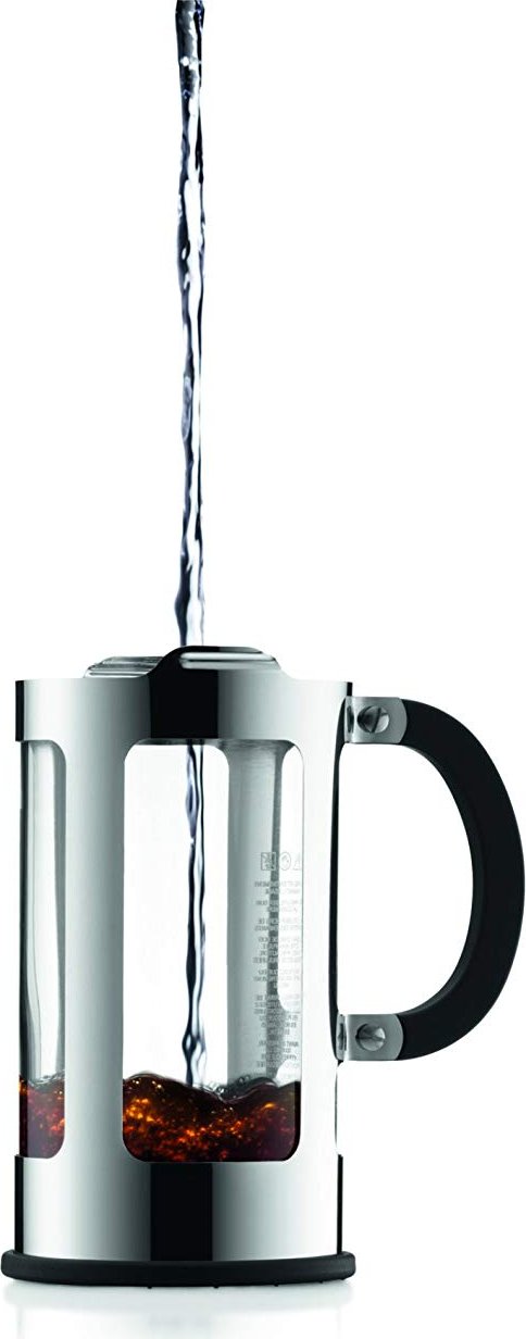 Bodum - Chambord 17 oz French Press Coffee Maker with Locking Lid Chrome - 11171-16