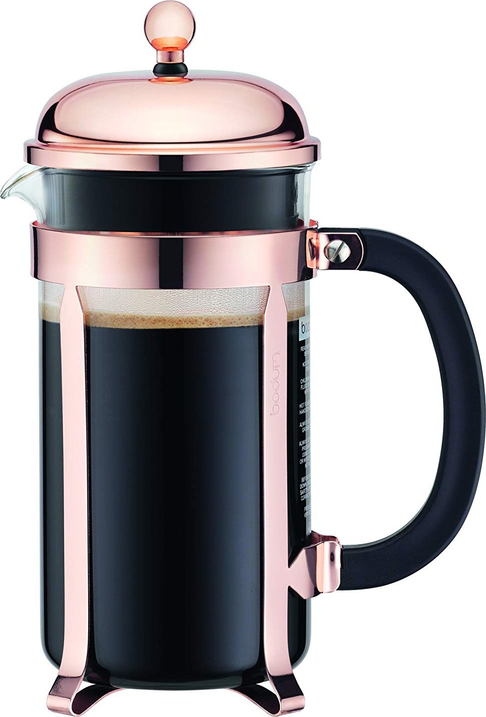 Bodum - Chambord 34 oz French Press Coffee Maker Copper - 11652-18