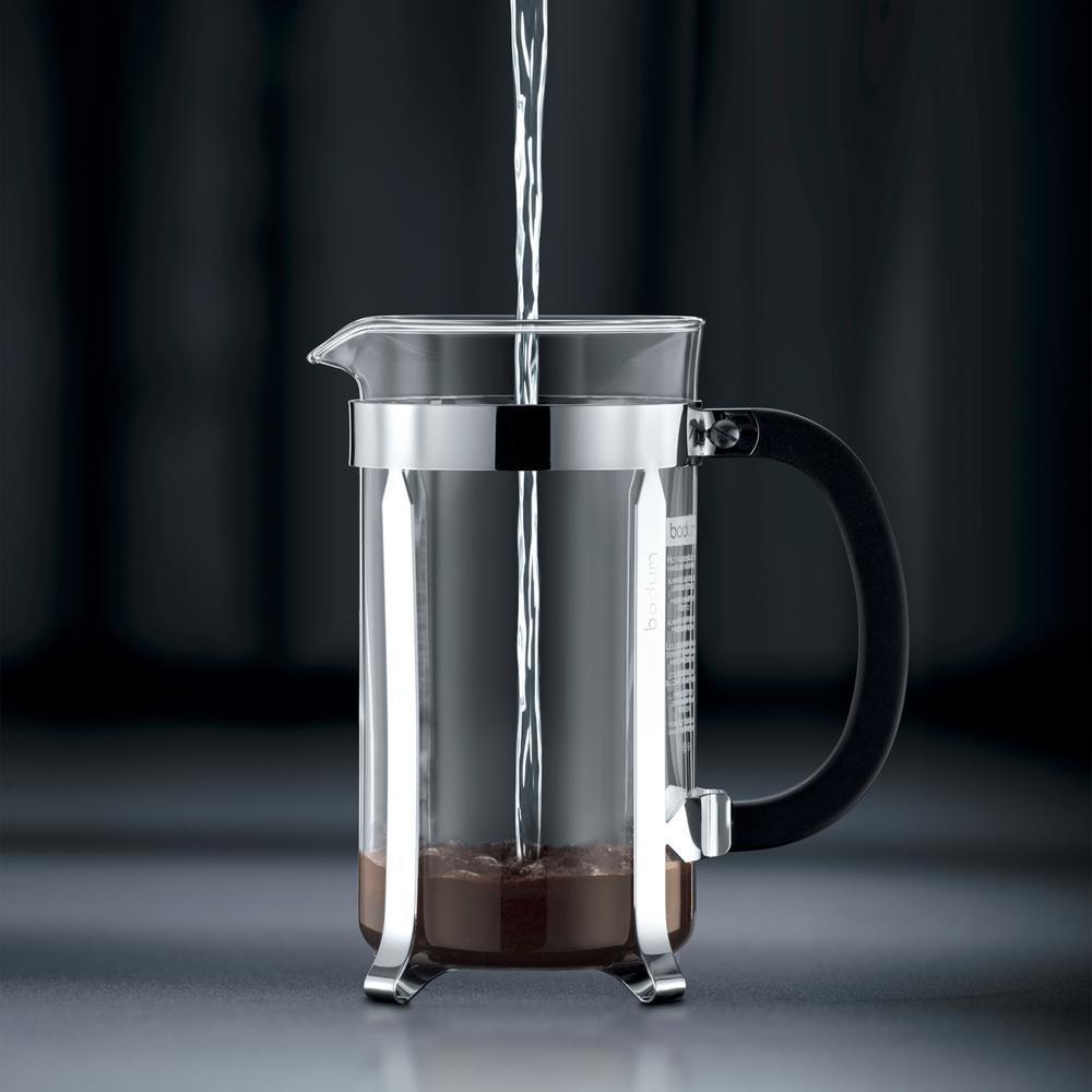 Bodum - Chambord 51 oz French Press Coffee Maker Chrome - 1932-16US4