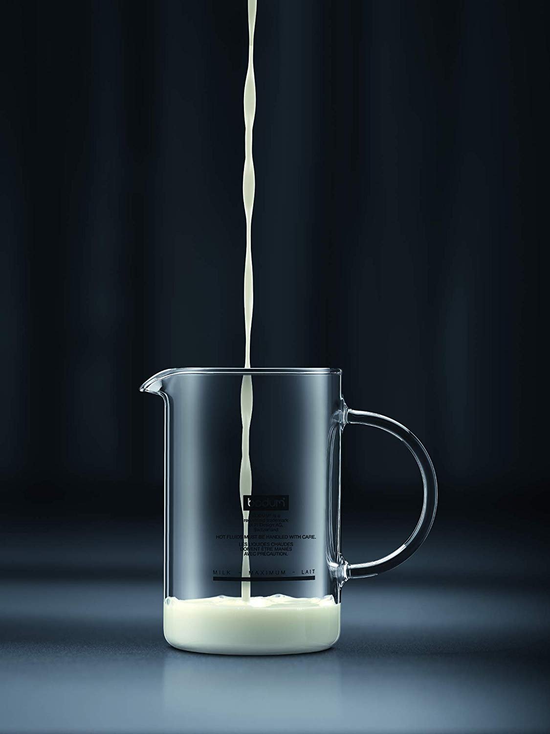 Bodum - Latteo Milk Frother with Glass Handle - 1446-01US4