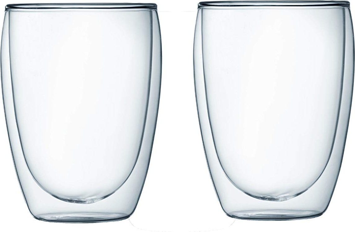 Bodum - Pavina 12 oz Glass Double Wall Set of 6 - 4559-10-12US