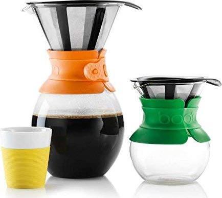 Bodum - Pour Over 34 oz Coffee Maker Black - 11571-01S