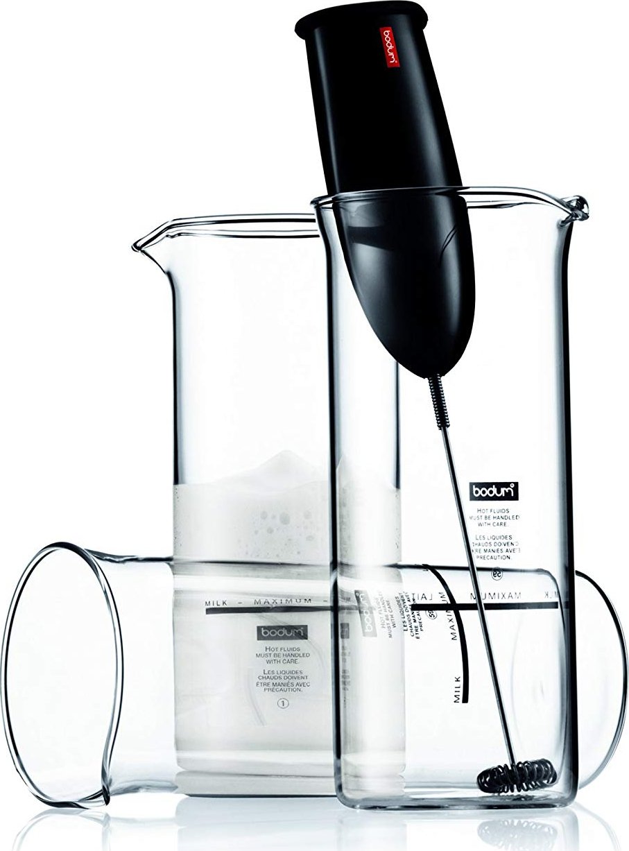 Bodum - Schiuma Battery-Operated Milk Frother Black - D3040-01