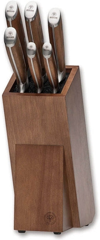 Boker - 6 Piece Forge 2.0 Knife Block Set Brown - 03BO517SET