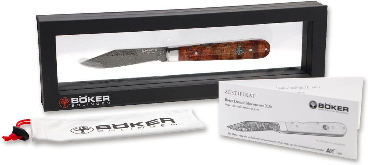 Boker - Annual Damast 2020 Pocket Knife - 1132020DAM