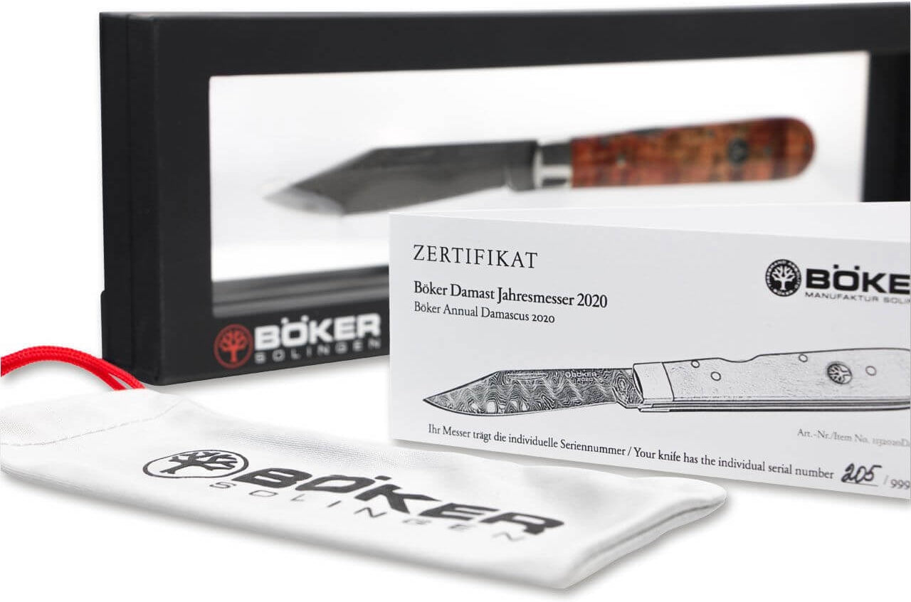 Boker - Annual Damast 2020 Pocket Knife - 1132020DAM