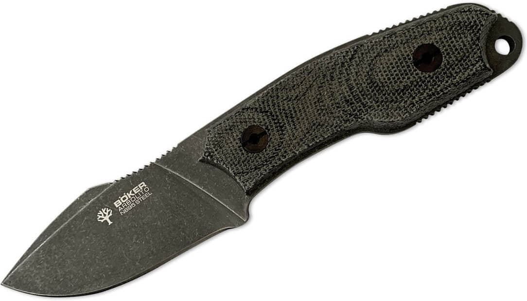 Boker - Arbolito El Héroe Micarta Fixed Blade Knife - 02BA371M