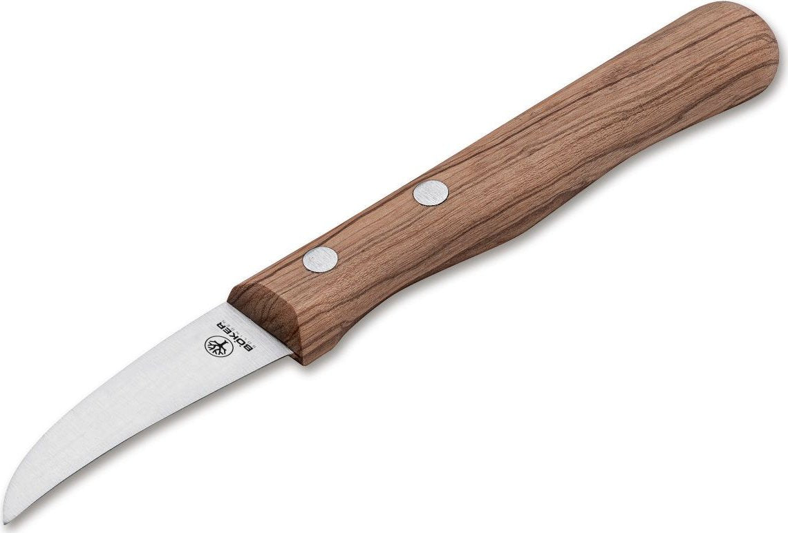 Boker - Classic Peeling Knife with Olive Wood Handle - 03BO110