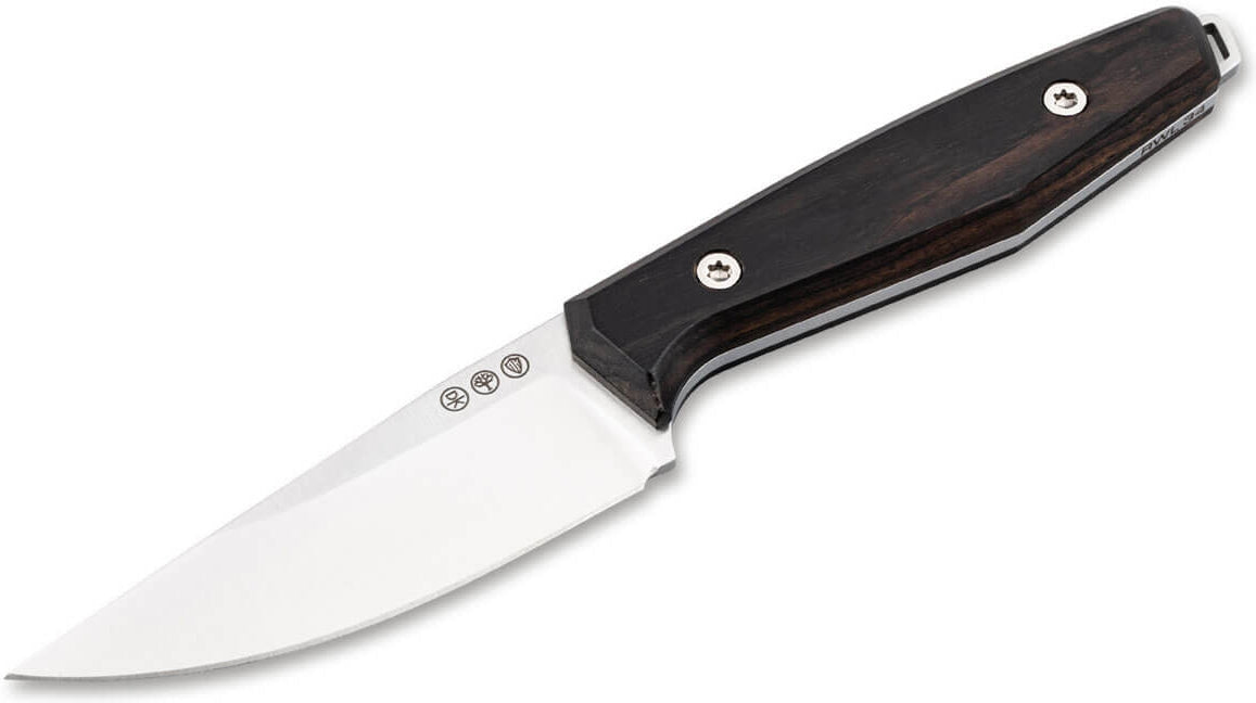 Boker - Daily Knives AK1 Droppoint Grenadilla Fixed Blade Knife - 125502