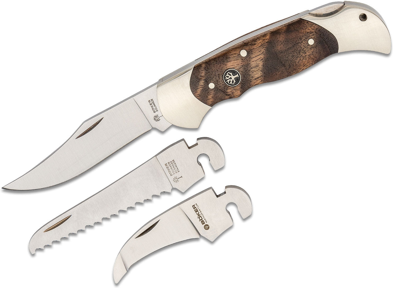 Boker - Optima Walnut Set II Pocket Knife - 113119