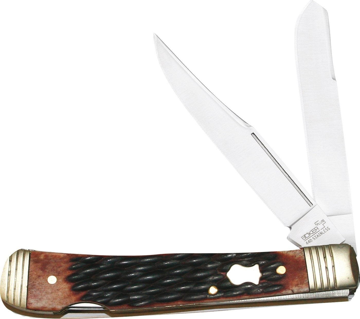 Boker - Plus Double Lock Trapper Pocket Knife - 01BO206