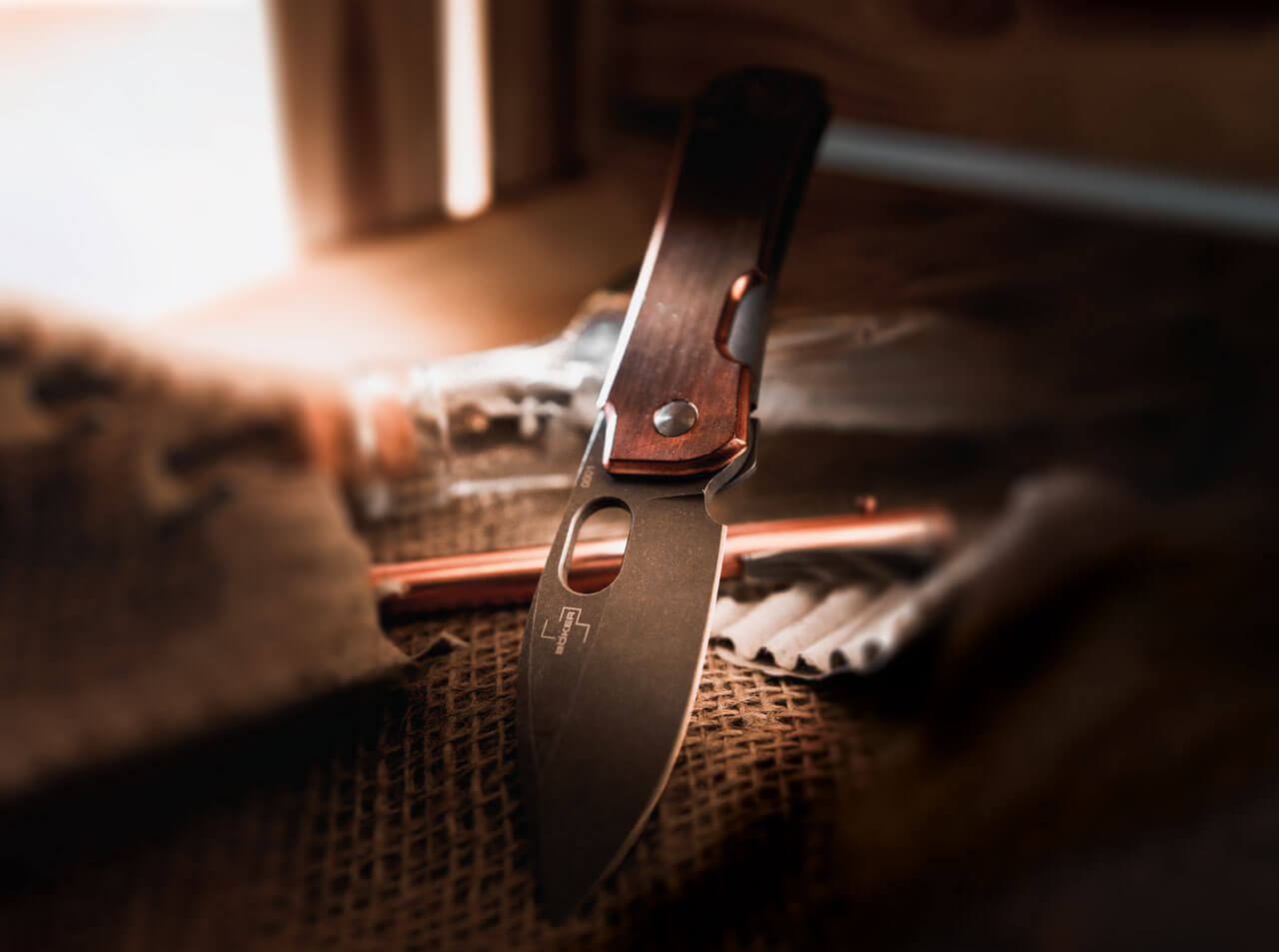 Boker - Plus Gust Copper Pocket Knife - 01BO146