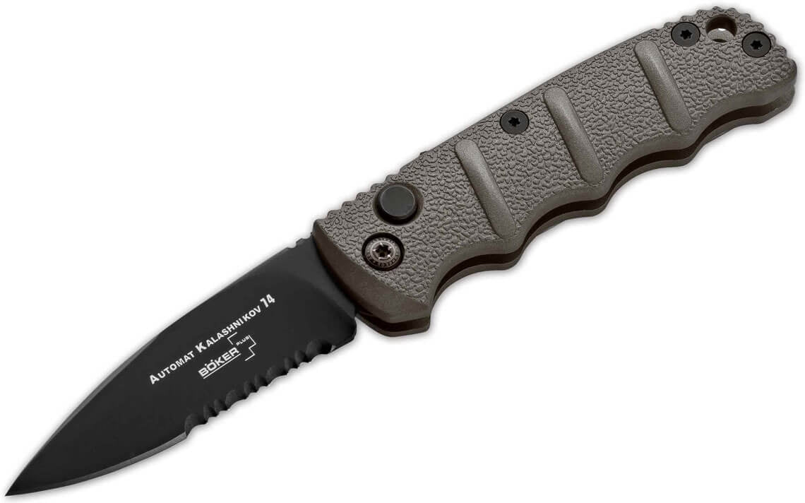 Boker - Plus KALS-74 Mini D2 Non-Auto Pocket Knife Black - 01KALS97N