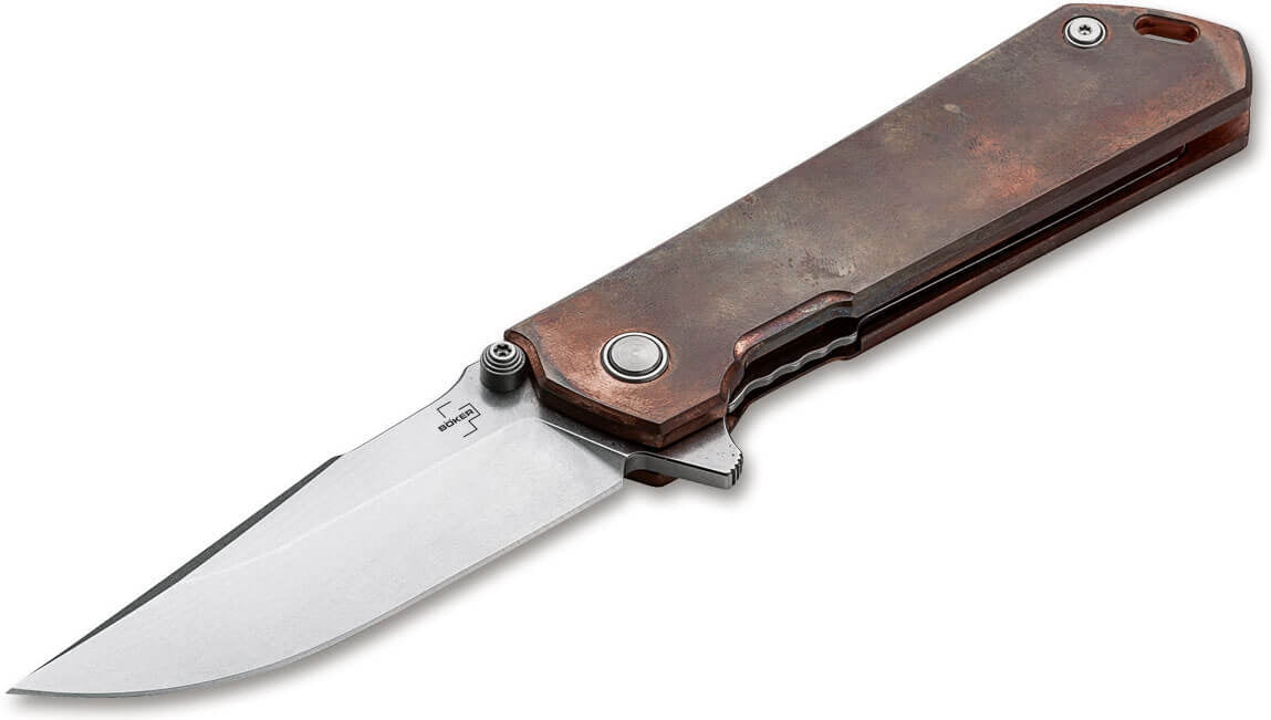 Boker - Plus Kihon Assisted Copper Pocket Knife - 01BO165