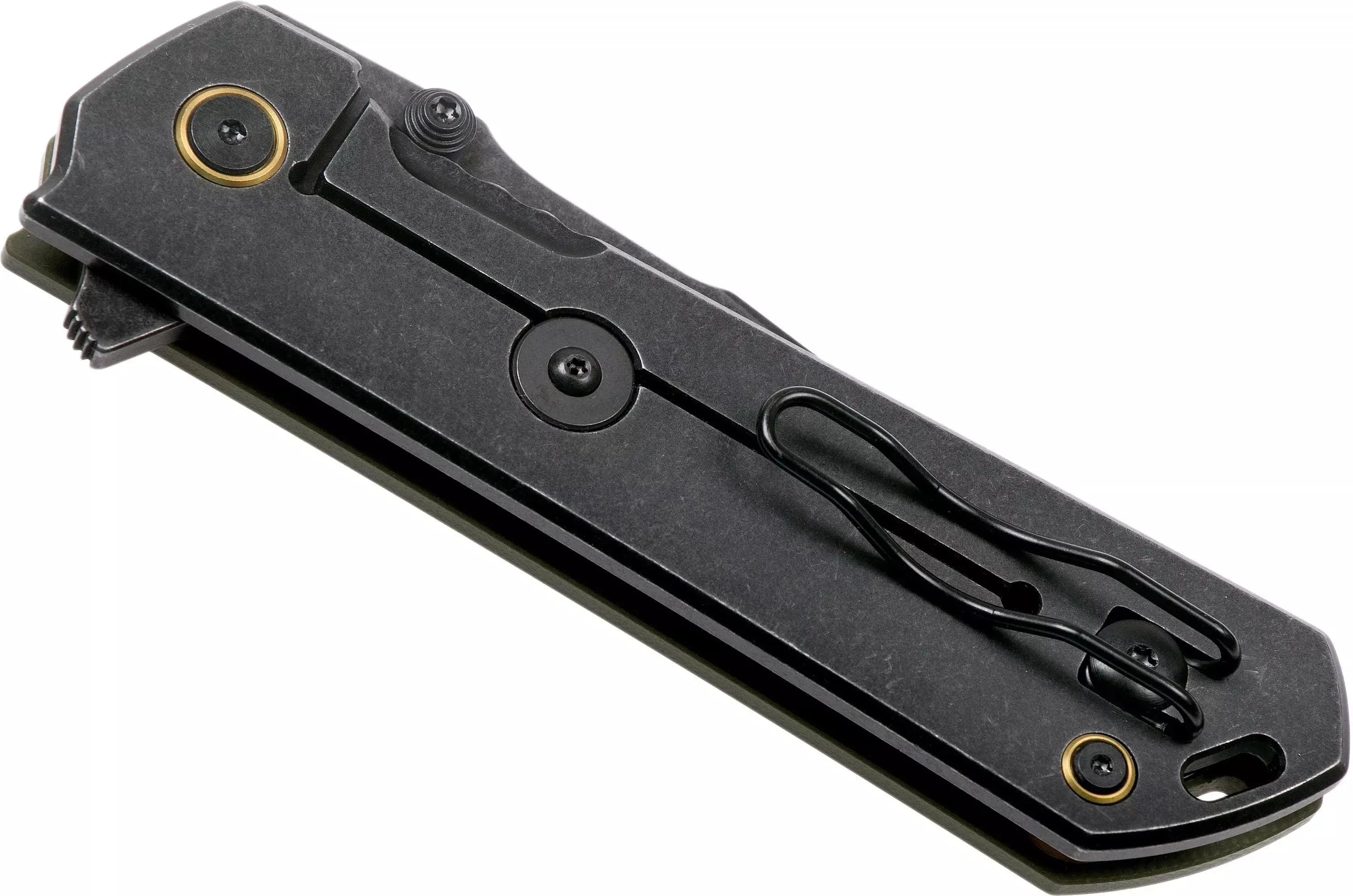 Boker - Plus Kihon Assisted OD Green Pocket Knife - 01BO164