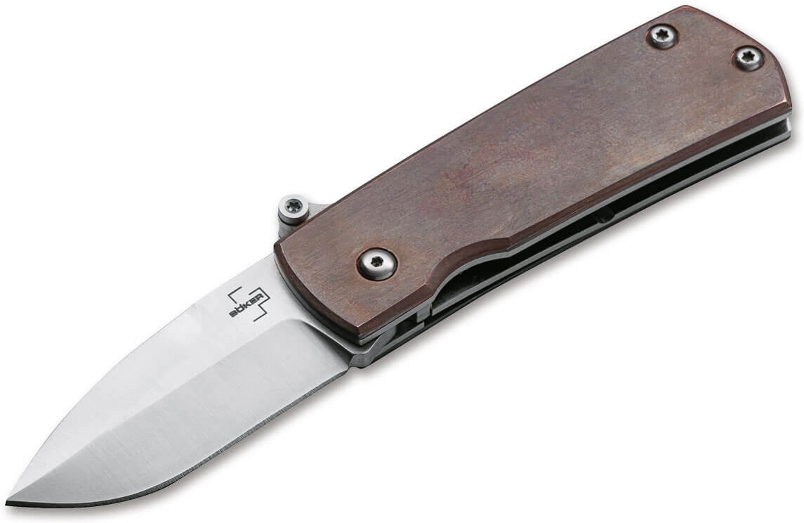 Boker - Plus Shamsher Copper Pocket Knife - 01BO362