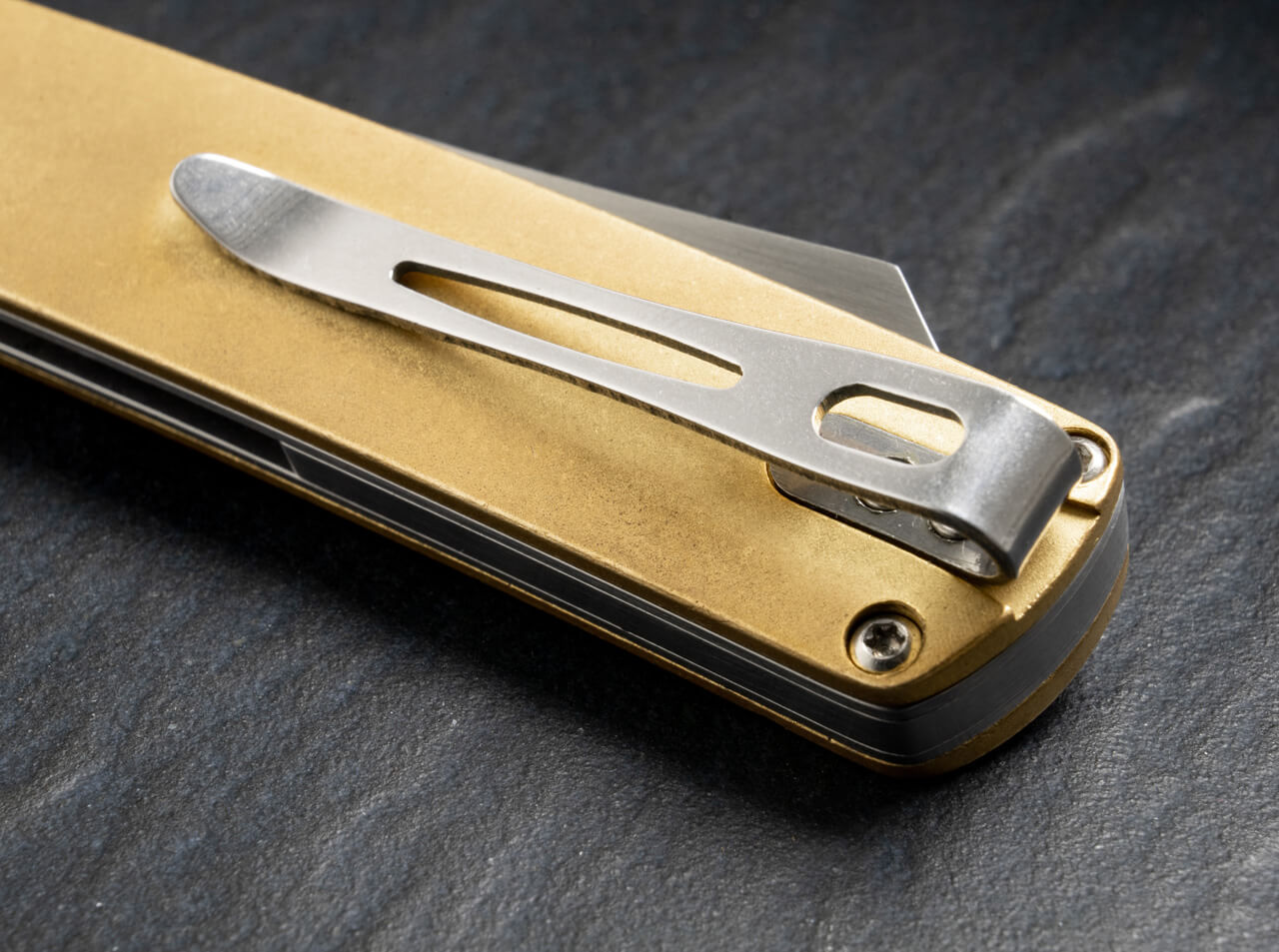 Boker - Plus Tenshi Brass Pocket Knife - 01BO328