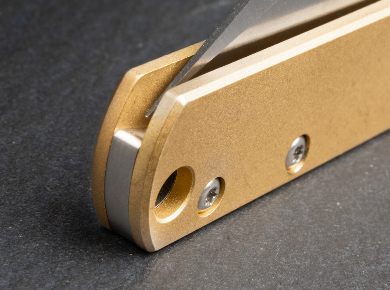 Boker - Plus Zenshin 42 Brass Pocket Knife - 01BO369