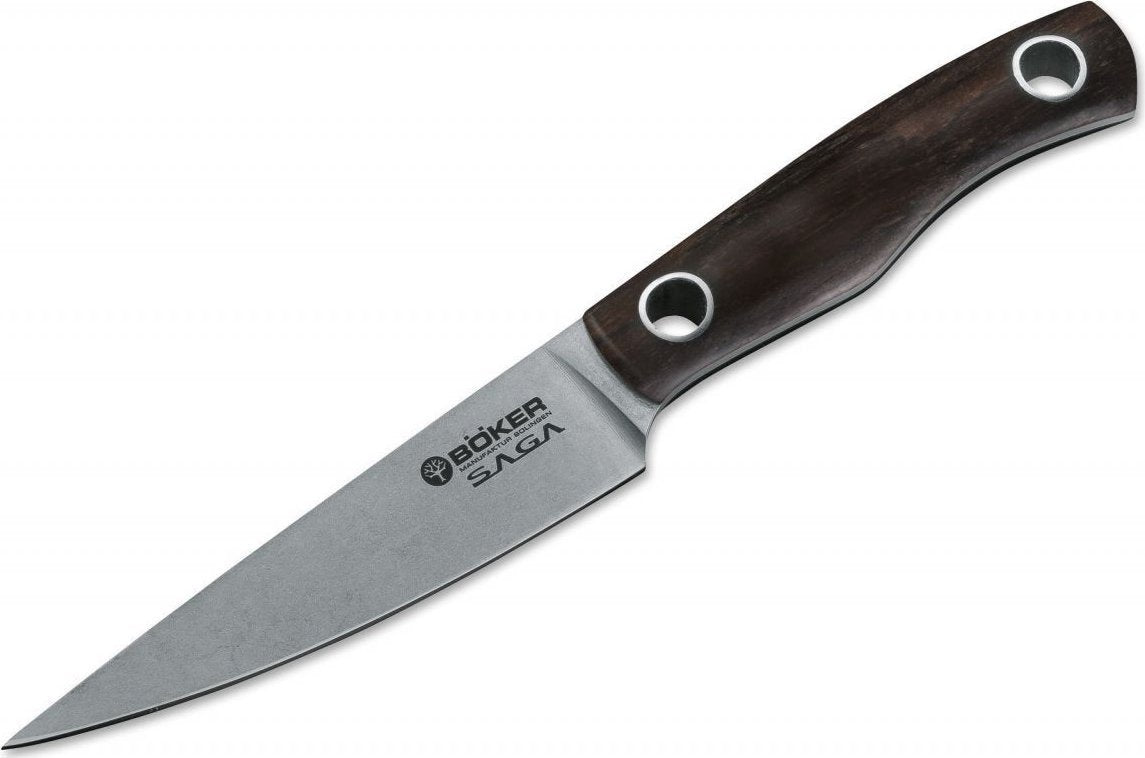 Boker - Saga Paring Knife with Grenadilla Wood Handle - 130364