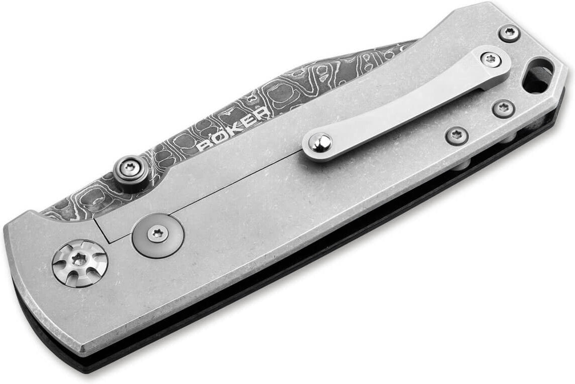 Boker - Tiger-Damast Pocket Knife - 111103DAM