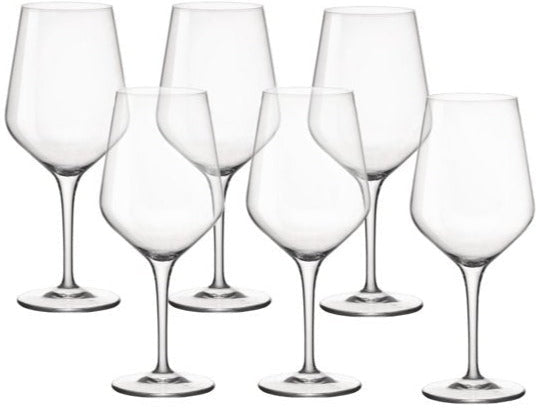 Bormioli Rocco - 15oz Electra White Wine Glasses Set of 6 - 4501923516