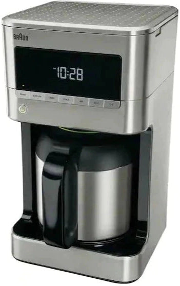 Braun - BrewSense Drip Coffee Maker with Thermal 10 Cup Carafe - KF7175SI