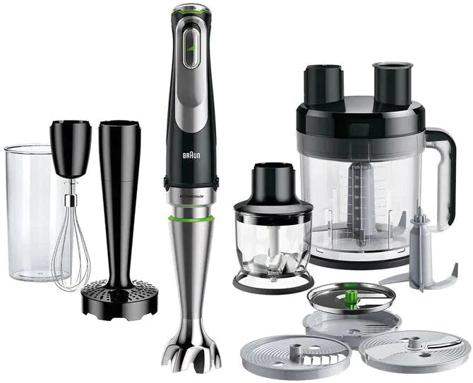 Braun - MultiQuick 9 Immersion Hand Blender With XL Food Processor - MQ9199XL