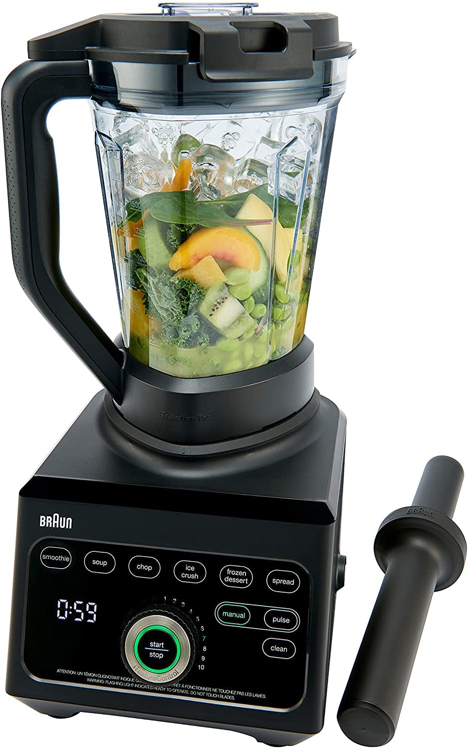 Braun - PowerBlend 9 Jug Blender - JB9040BK