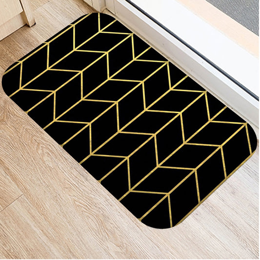 Large Long Thin Doormat for Mall Entrance Door Outdoor Indoor Striped Gray  Coffee Kitchen Area Rugs Anti Slip Door Floor Mats - AliExpress