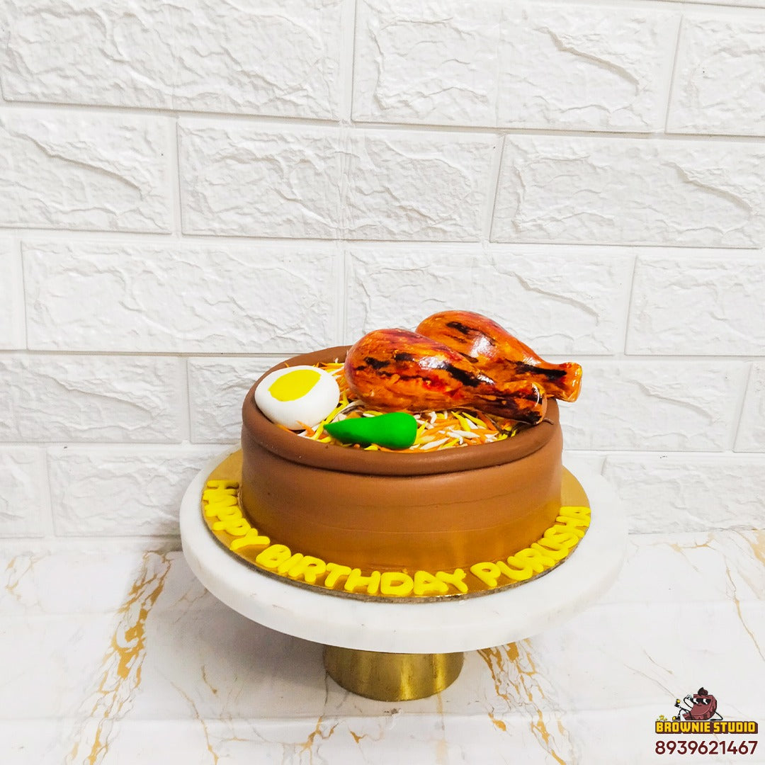 Customized Food Birthday Theme Cakes In Coimbatore By MYumCakes