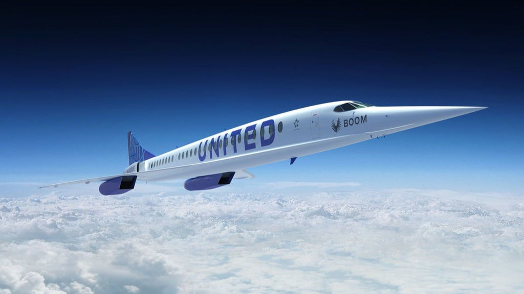 A model of the upcoming United Boom Jet