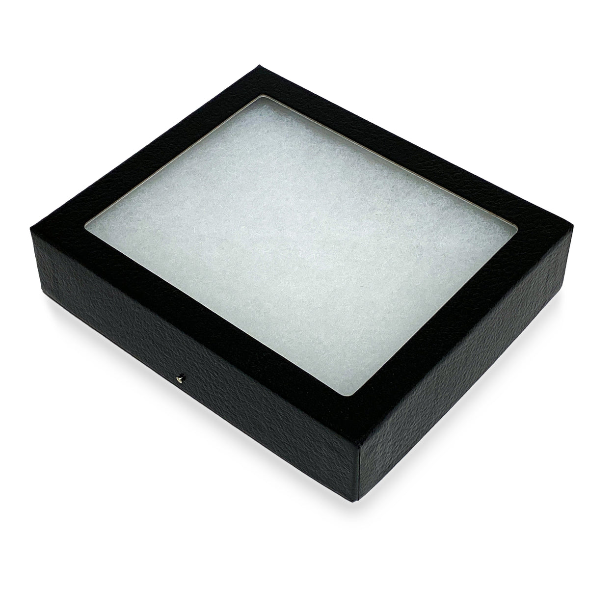 Classic Riker Mount Display Case - Black with Glass Top | Mini Museum