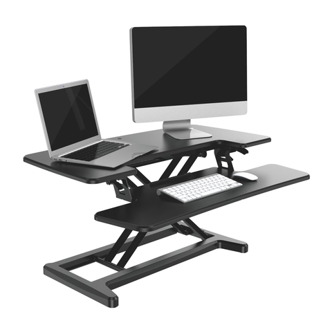 X Cove Sit Stand Standing Desk Converter Plus Anti Fatigue Mat