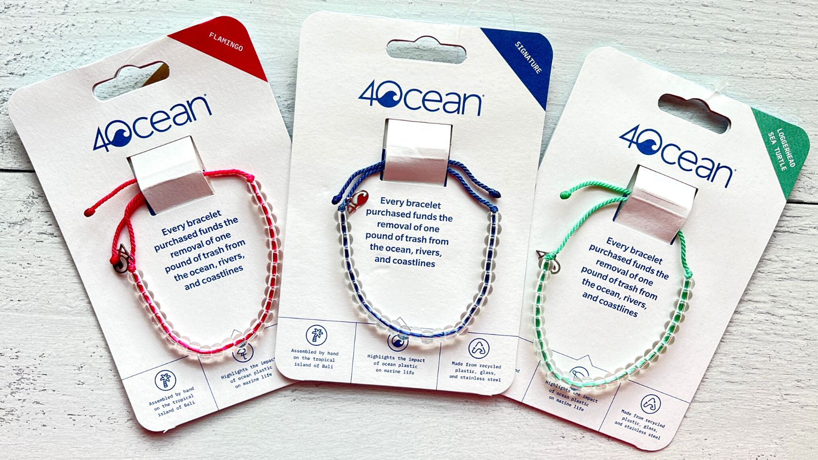 4ocean  Shop Eco-Friendly Bracelets Made from Recycled Materials