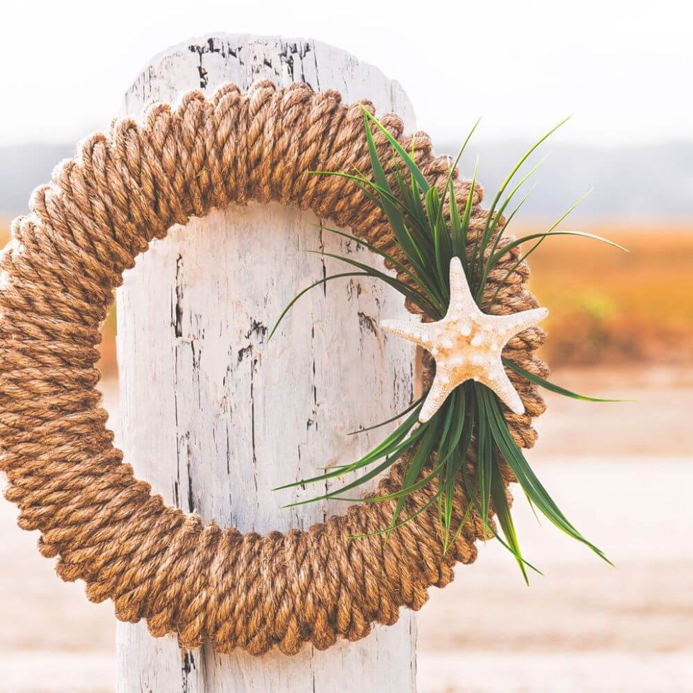 The Hampton Rope Wreath - One Wreath For All Seasons