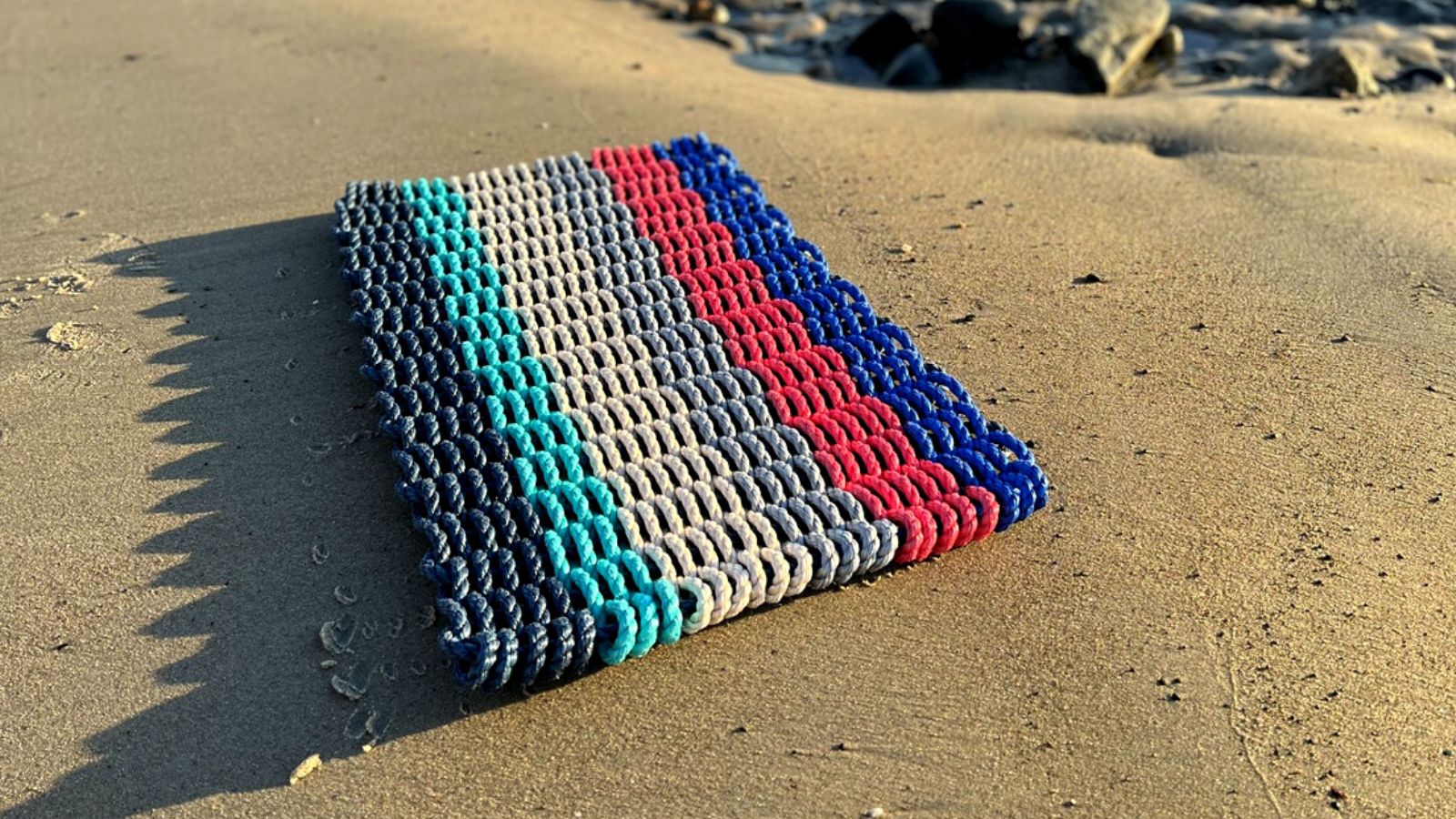 The Rope Co. Sand Indoor/Outdoor Handwoven Doormat