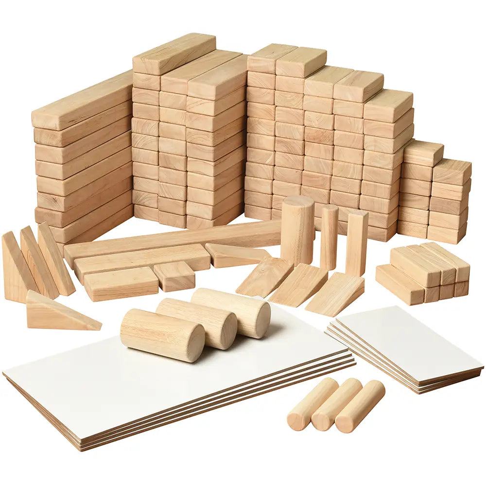 Wooden Stacking Blocks School Building Blocks