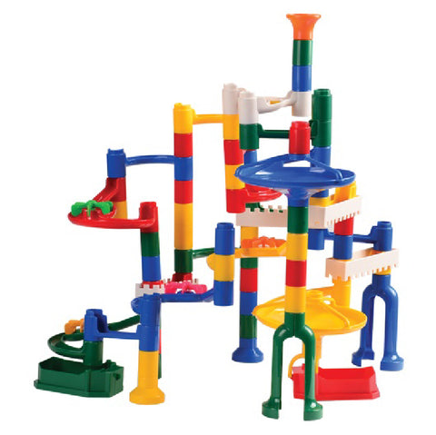 build and play marble run set